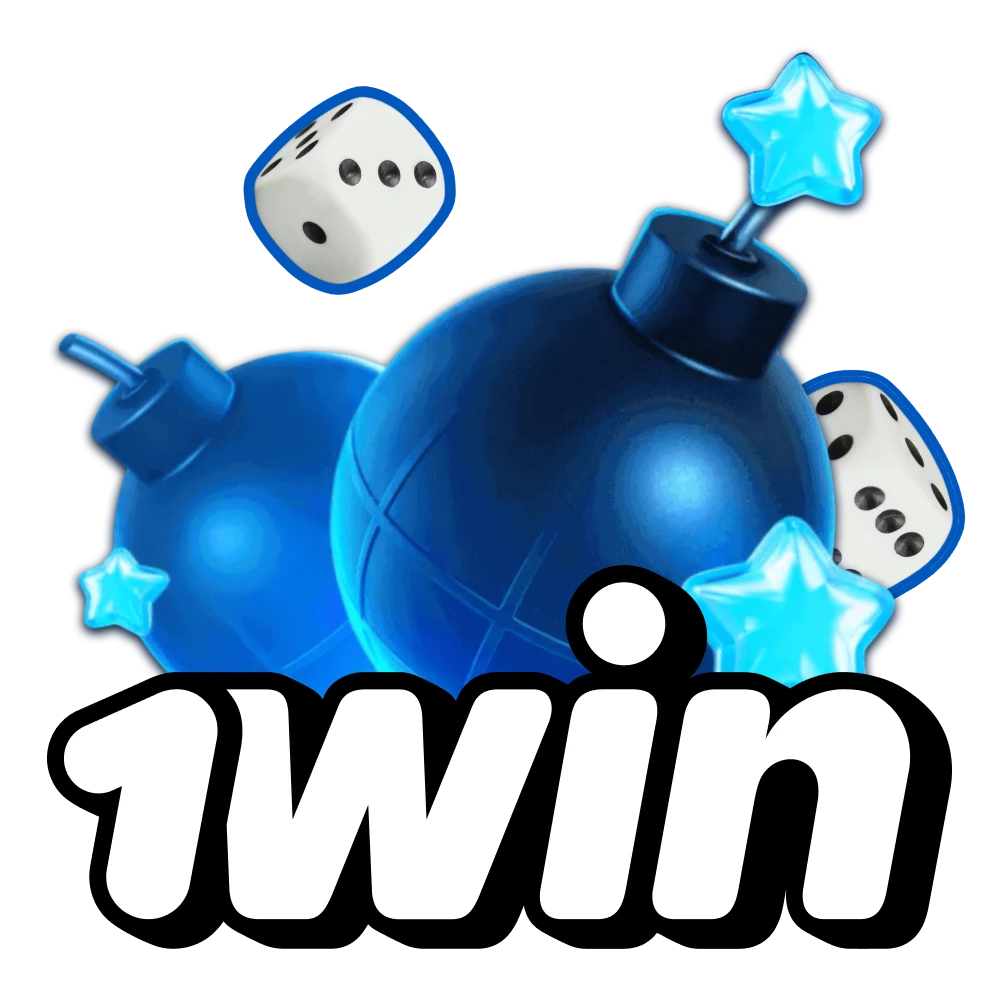 Come play mine games at the 1win online casino.