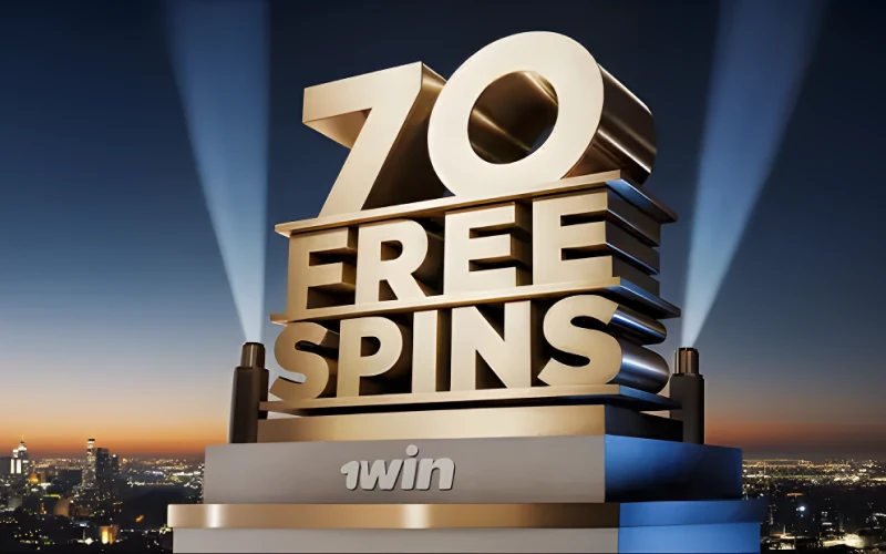 Get free spins at 1winbet